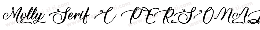 Molly Serif C PERSONAL字体转换